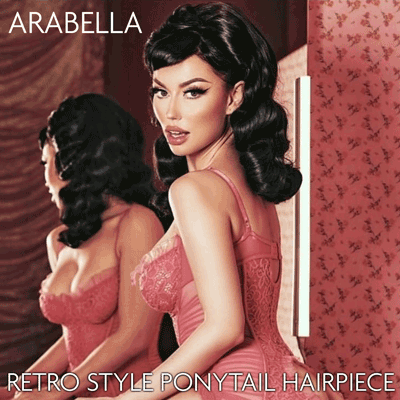 Meet Arabella: The perfect vintage style ponytail