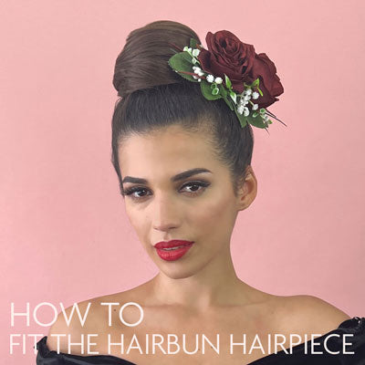 The hairbun hairpiece: Tutorial