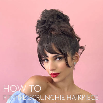 The scrunchie hairpiece - Tutorial