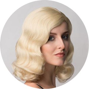 1930s & 1940s era wigs collection