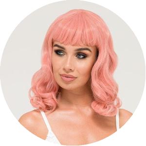 Coloured wigs collection