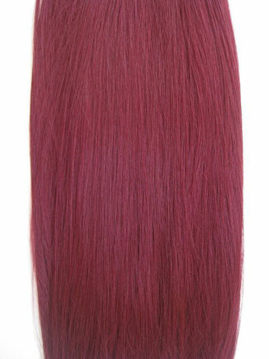 Clip-in hair extensions, 6 piece, full head, 150g red 39