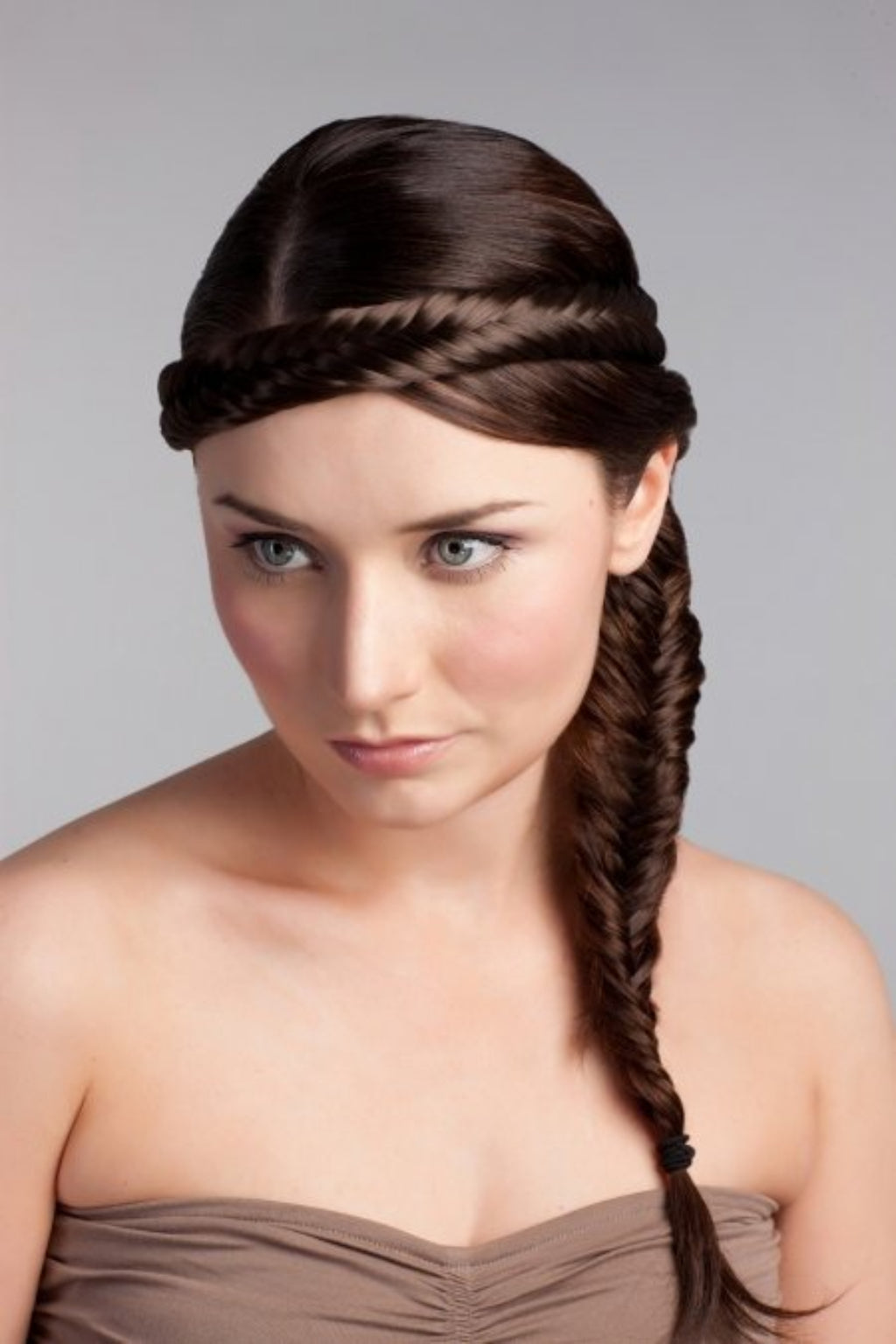 Fishtail plait hairband (braid)