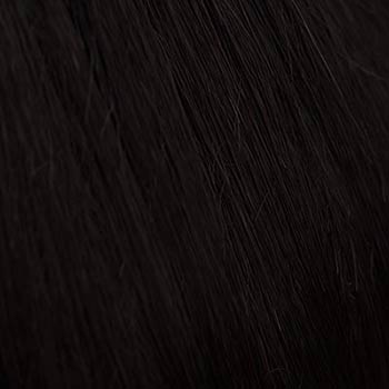 Brown 3/4 wig Brown half wig hairpiece (3/4 wig), gently layered, dark brown: Briar Annabelles Wigs