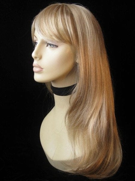 Blonde long wig, face frame with light blonde highlights: Ashley freeshipping - AnnabellesWigs