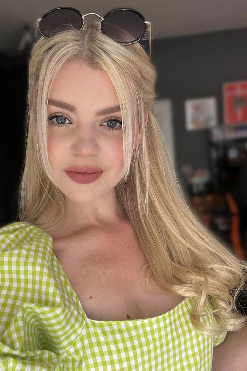 Human Hair Extensions, remy hair blonde 613-60