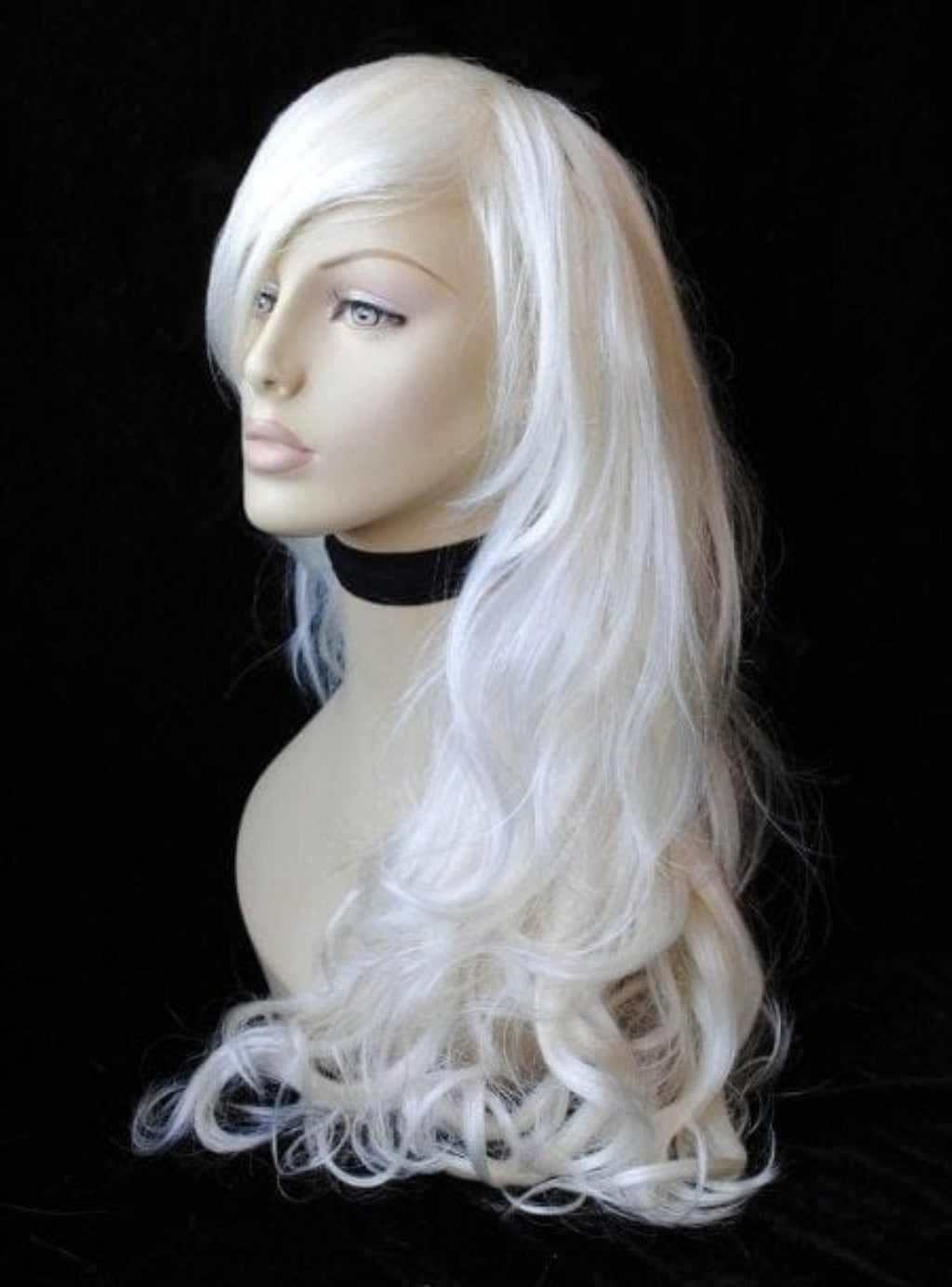 Annabelle's Wigs synthetic wig Light blonde wig with big loose curls, extra long: Eva