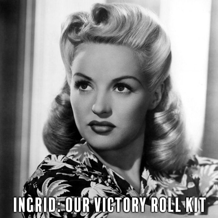 Meet Ingrid: Our victory roll kit