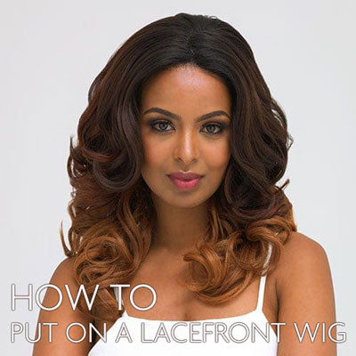 How to put on your lacefront wig: Tutorial