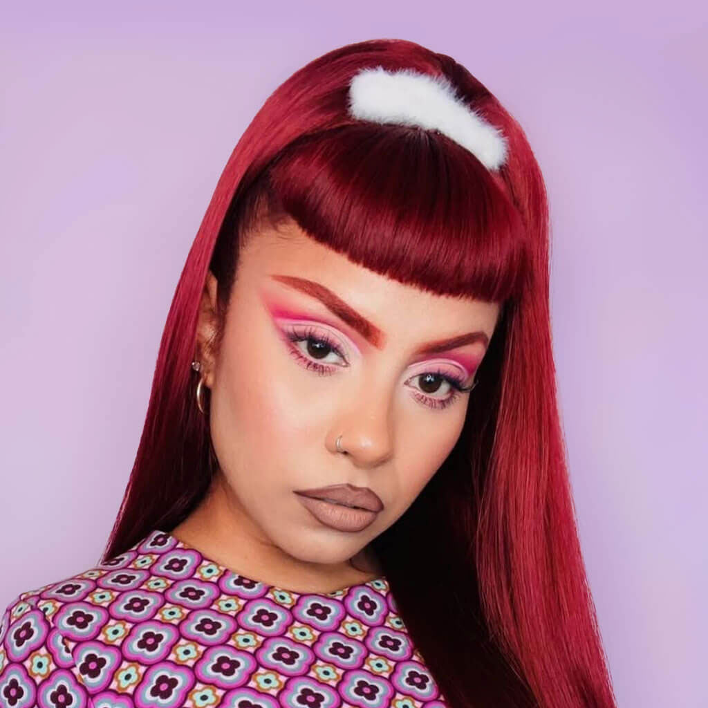 Red Half Wigs collection