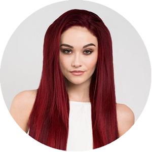 Red Half Wigs collection