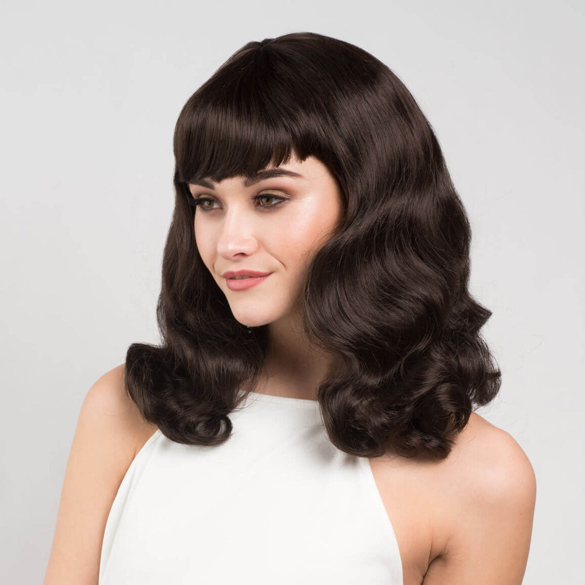 Brown wigs collection