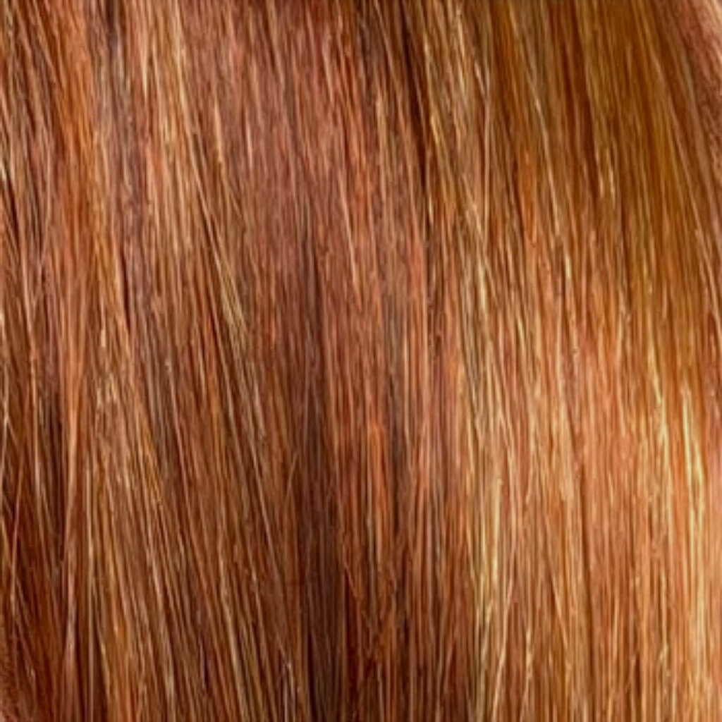 hair colour auburn blonde swatch BO
