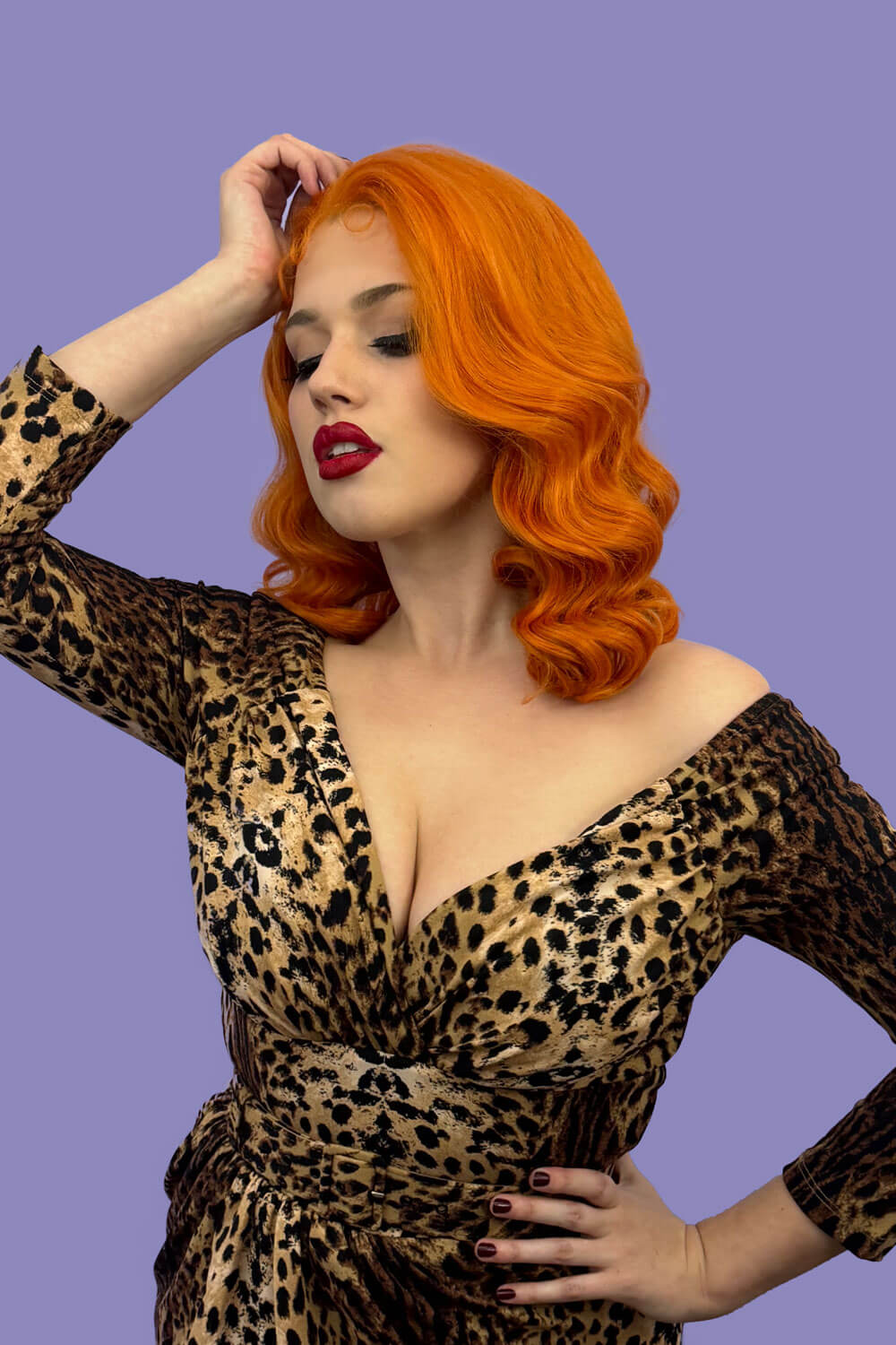 Ginger Wig Lace Front Wigs You Can Dye Ginger Pinup Lace Front Wig