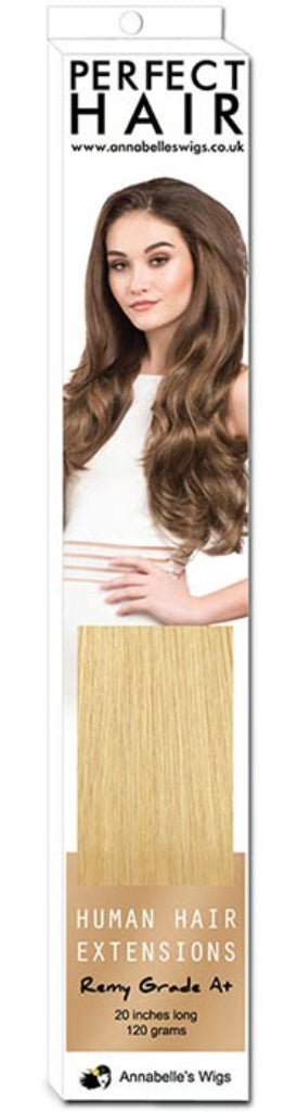 Human Hair Extensions, remy hair blonde-613