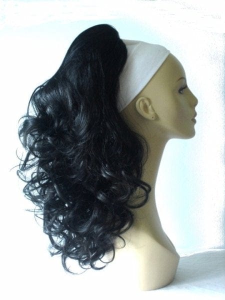 Annabelle's Wigs synthetic hair piece Curly ponytail hairpiece extension: Katy
