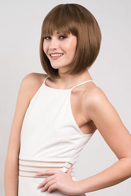 Annabelle's Wigs synthetic wig Dark Brown inverted bob wig, inverted/A-Line style: Colette