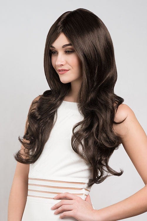 Kate Middleton inspired long, wavy, brown wig: Izzy freeshipping - AnnabellesWigs