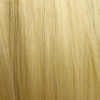 Annabelle's Wigs synthetic wig light blonde 613 Straight blonde half wig hairpiece (3/4 wig): Tabitha