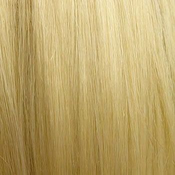 Annabelle's Wigs synthetic wig light blonde Long, Straight Blonde Wig With No Fringe: Juste