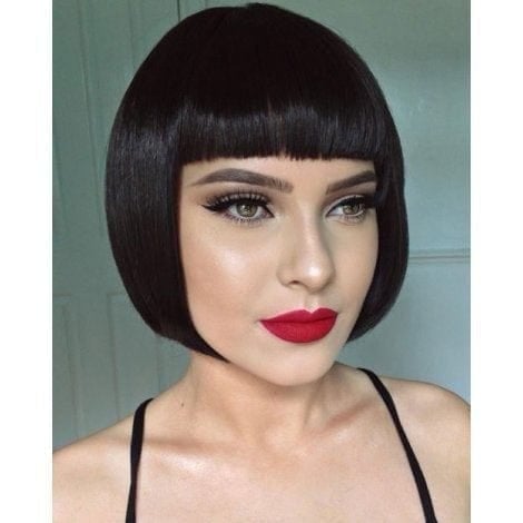 Brown Bob Wig, chic and stylish: Honour AnnabellesWigs
