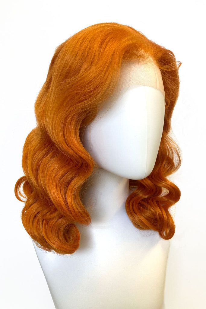AnnabellesWigs Wigs Ginger pinup wig, lace front: Lula