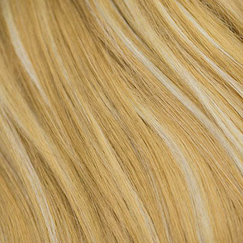 High crown long straight and layered half wig and volume ring: Juliette Annabelles Wigs